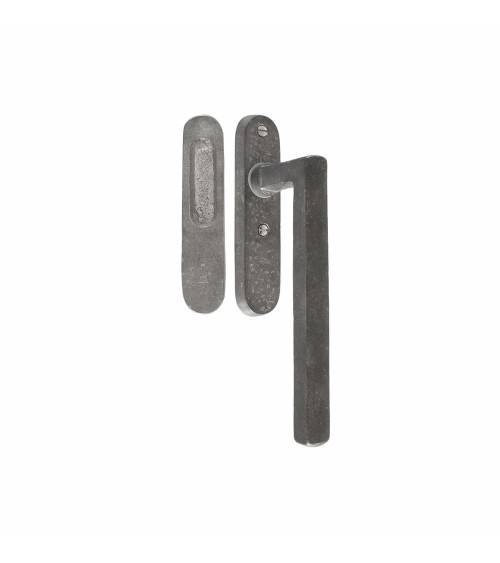 Maniglia per finestra per porta scorrevole in bronzo grezzo - maniglia design