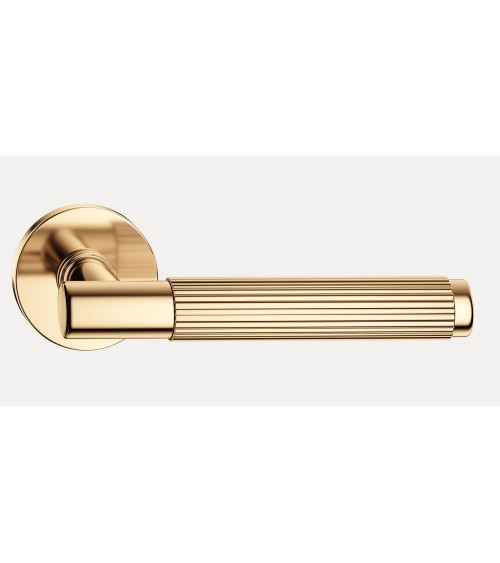 Maniglie per porte oro lucido Time Linear Slim maniglia design