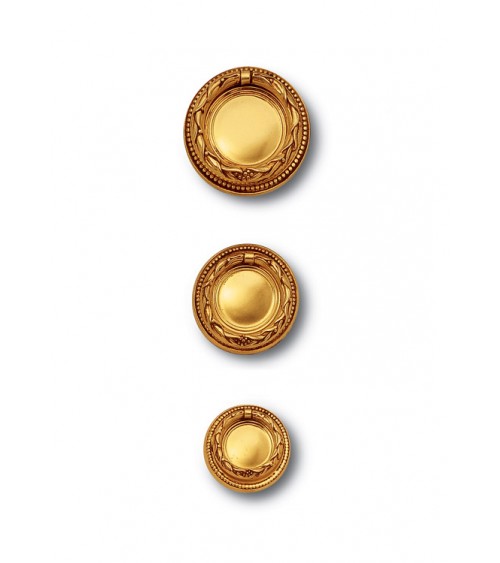 Pomello rotondo per mobile in ottone Salice Paolo - 024B - maniglia design