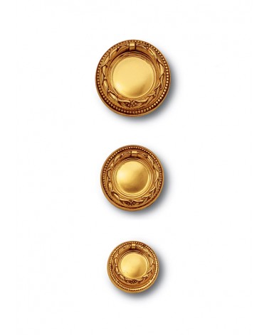 Pomello rotondo per mobile in ottone Salice Paolo - 024B - maniglia design