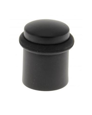 Fermaporta nero in zamak a vite - modello 822 - ferramenta design
