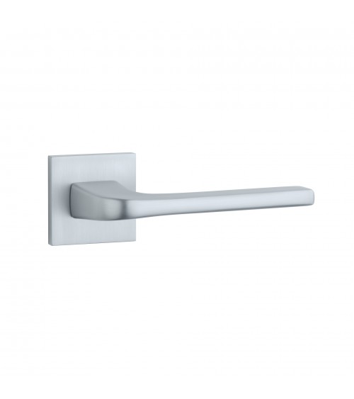 Maniglia per porta cromo satinato NAKA design