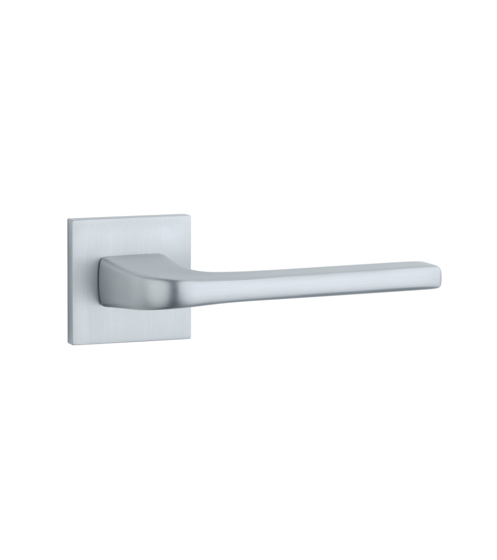 Maniglia per porta cromo satinato NAKA design