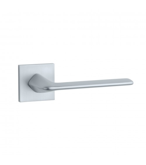 Maniglia per porta cromo satinato TOBA design