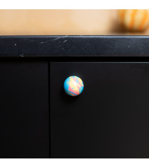 Pomello per mobile in legno di faggio Happy dream design