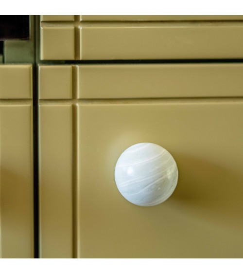 Pomello per mobile in legno di faggio Mistel maniglia design