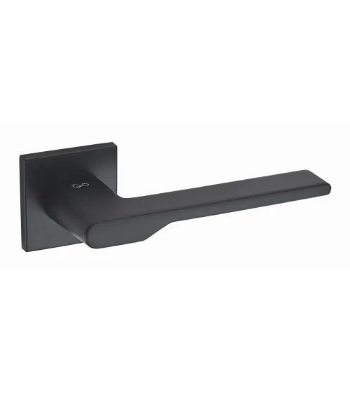 Maniglia per porta nera Line TORO quadrata - maniglia design