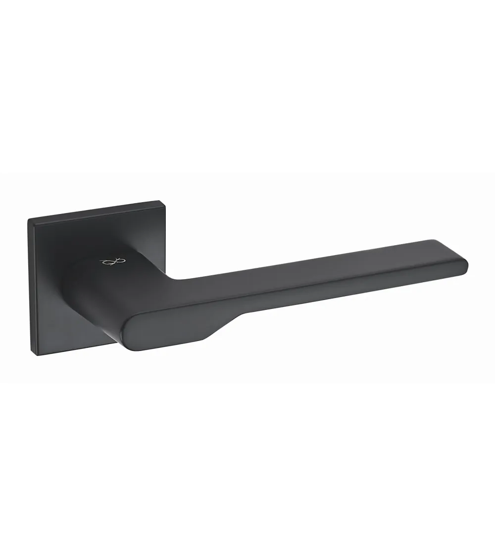 Maniglia per porta nera Line TORO quadrata - maniglia design