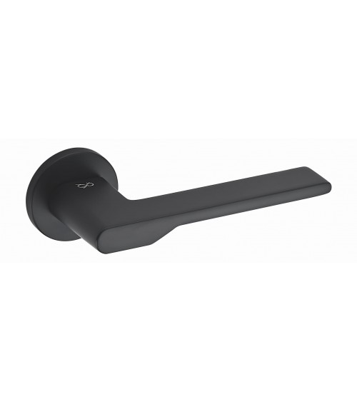 Maniglia per porta Nera Line TORO Rotonda - maniglia design