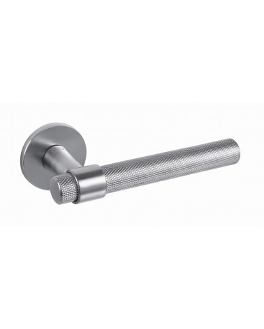 Maniglia per porta Cromo satinato Line GHOST Rotonda - maniglia design