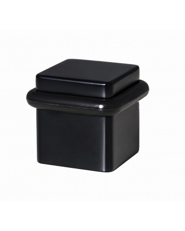 Fermaporta nero QUBIK