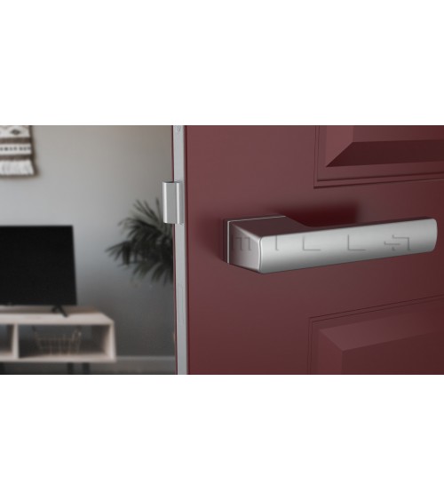 Maniglia per porta cromata satinata BRISA maniglia design