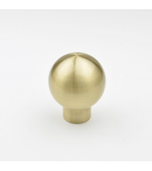 Pomello per mobile in ottone a sfera maniglia design