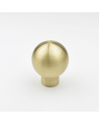 Pomello per mobile in ottone a sfera maniglia design