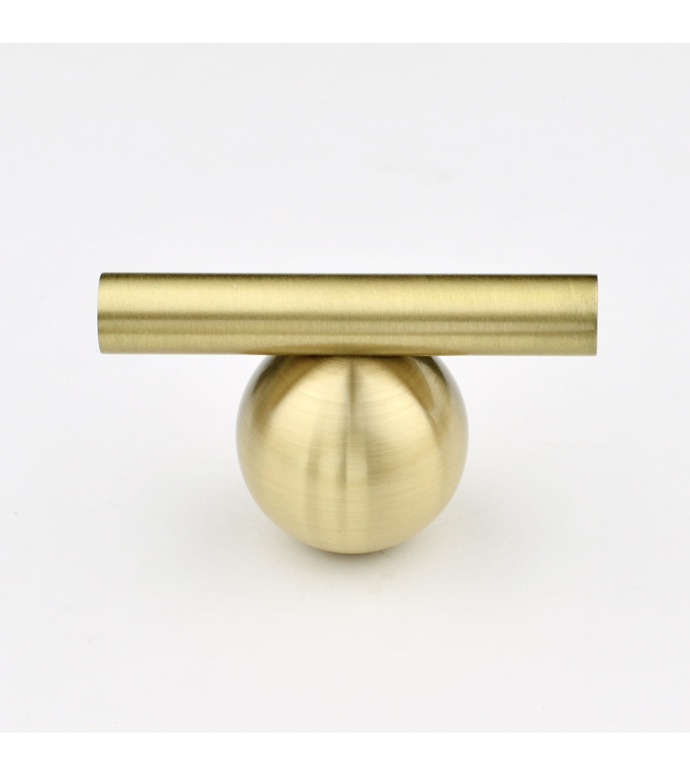 Pomolo per mobile in ottone modello 04 maniglia design