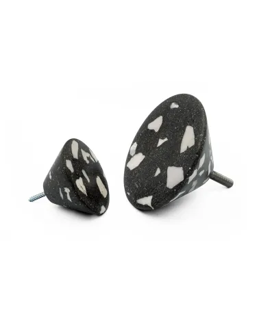 Pomello per mobile in cemento - Urbi & Orbi Demenico Rocks Cono - maniglia design