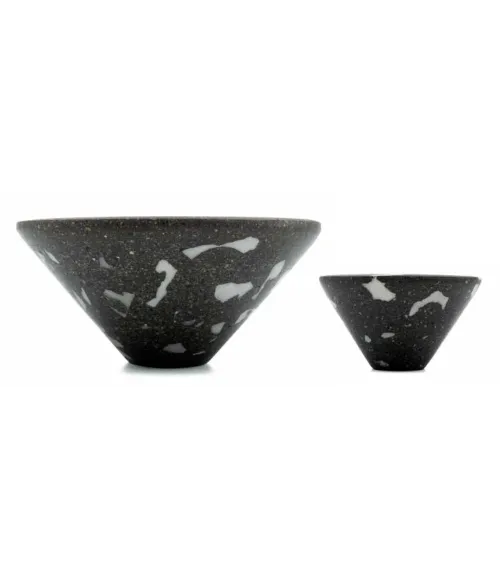Pomello per mobile in cemento - Urbi & Orbi Demenico Rocks Cono - maniglia design