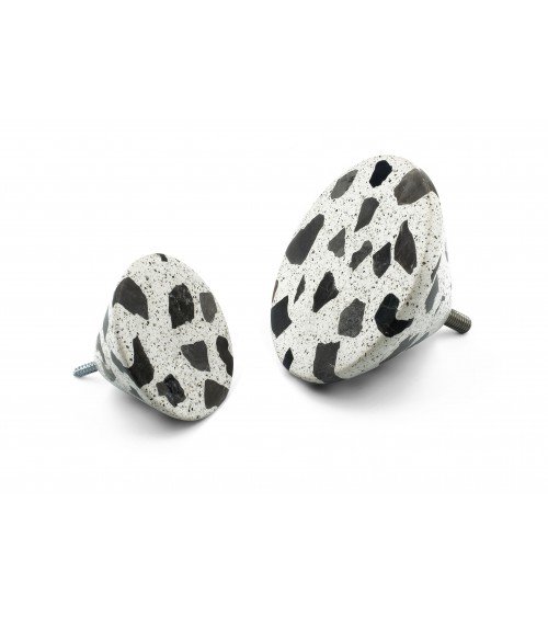 Pomello per mobile in cemento - Urbi & Orbi Demenico Rocks Cono - maniglia design