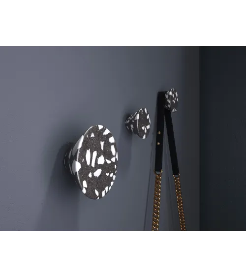 Pomello per mobile in cemento - Urbi & Orbi Demenico Rocks Cono - maniglia design