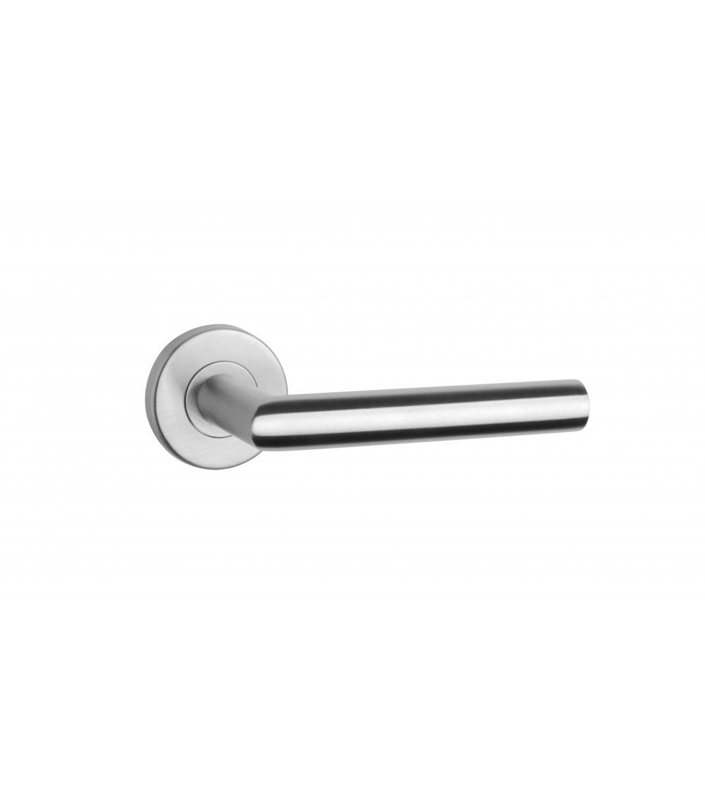 Maniglia per porta colore inox OVAL 1701 maniglia design
