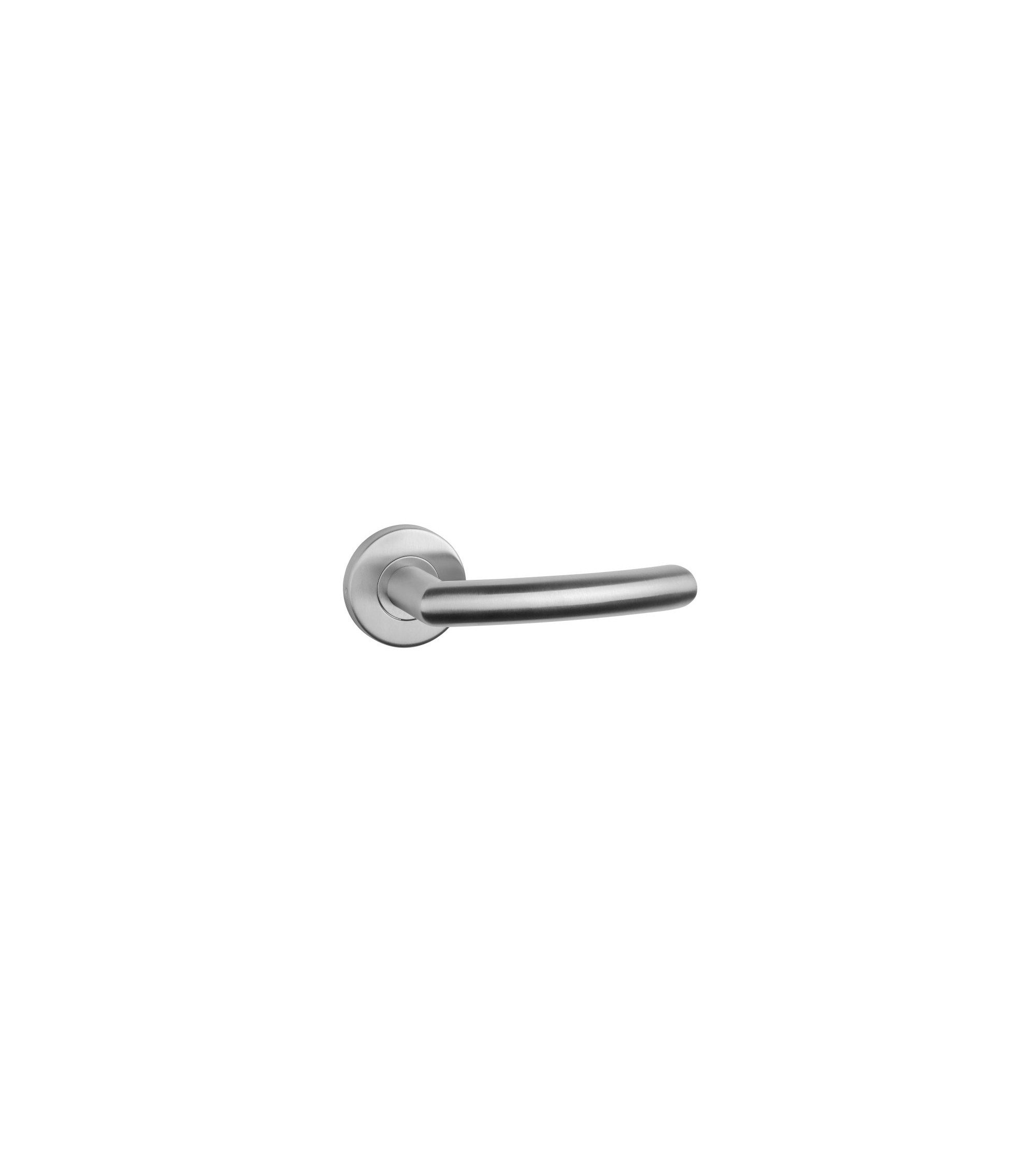 Maniglia per porta colore inox OVAL 1707 maniglia design