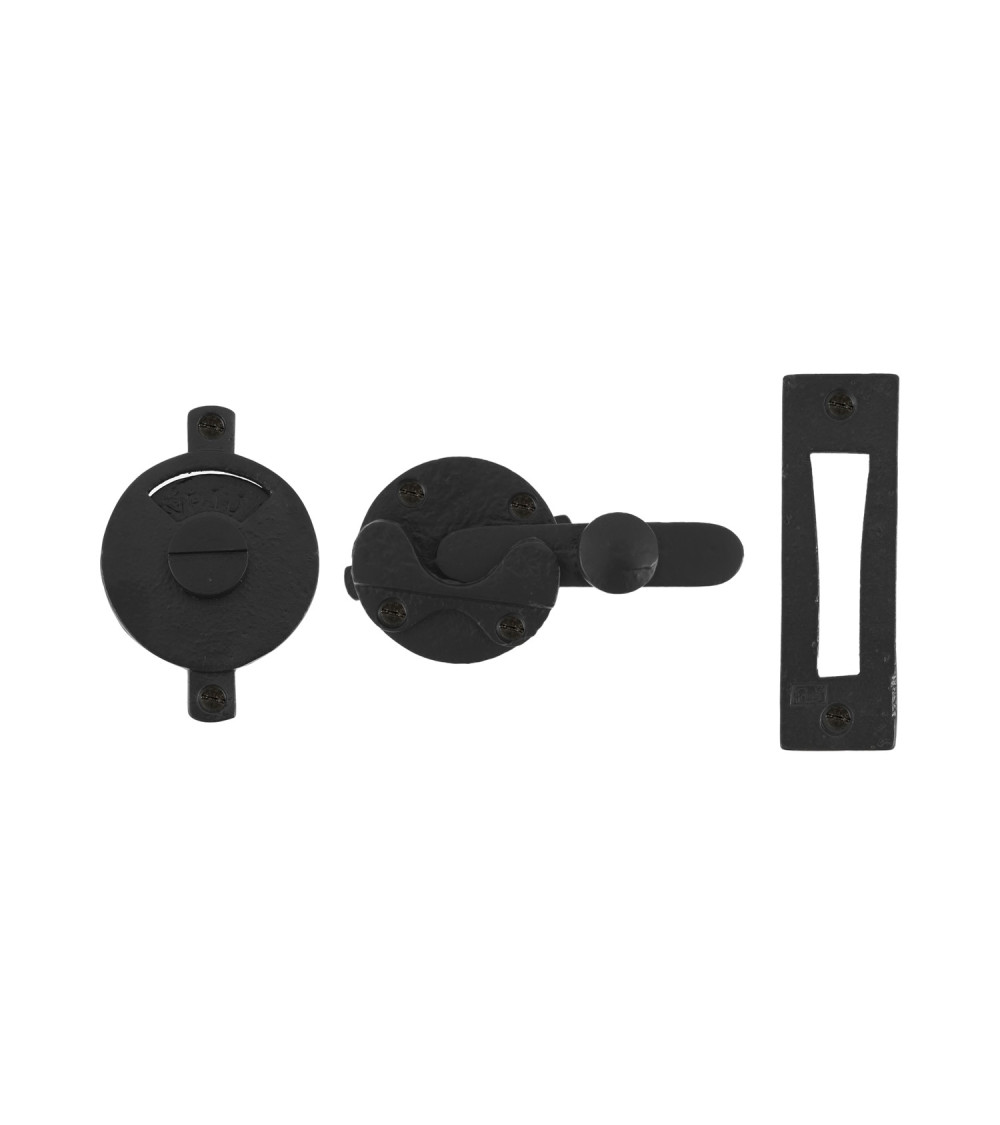 Chiavistello per porta WC Retrò piatto -  maniglia design