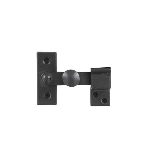 Catenaccio per porta in ferro LM a gancio - maniglia design