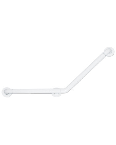 Maniglione da bagno angolato bianco - maniglia design