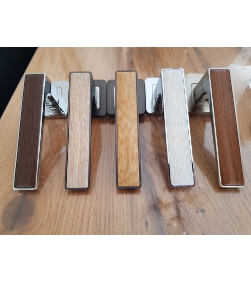 Maniglia per porta effetto legno - maniglia Déco - maniglia design