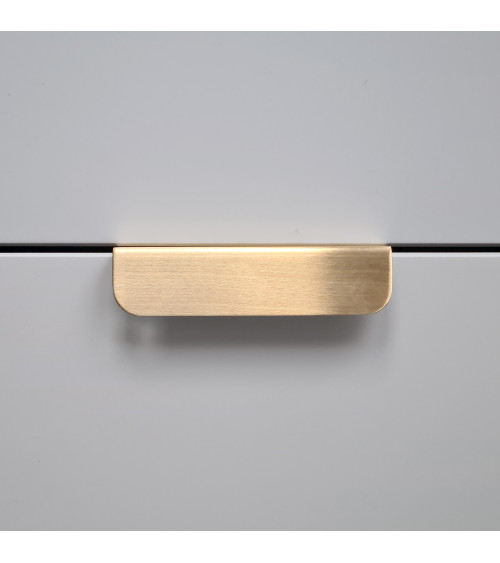 Maniglia per mobile in ottone EDIT EDGE maniglia design