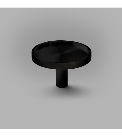 Pomolo per mobile nero INA BLACK design