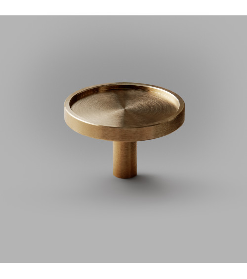 Pomolo per mobile in ottone INA design