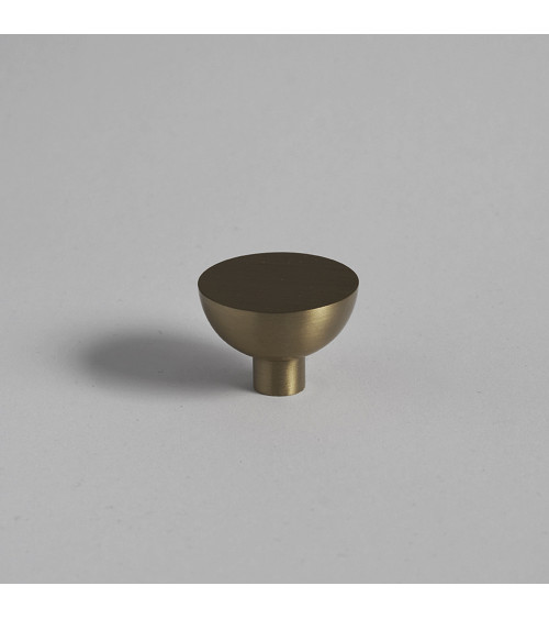 Pomolo per mobile oro opaco LUNA M design