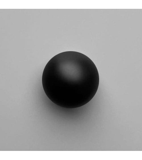 Pomello per mobile in ottone ODETE BLACK M maniglia design