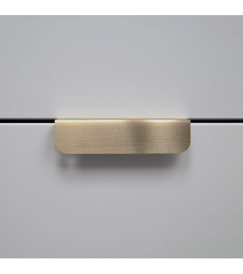 Maniglia per mobile oro opaco EDIT EDGE maniglia design
