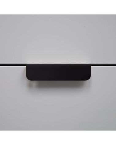 Maniglia per mobile nera EDIT maniglia design vista frontale