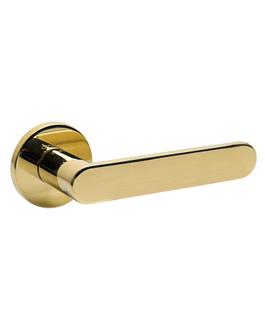 Maniglia per porta oro lucido Line Vénus design