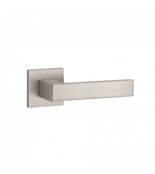 Maniglia per porta in nichel satinato HIRA design