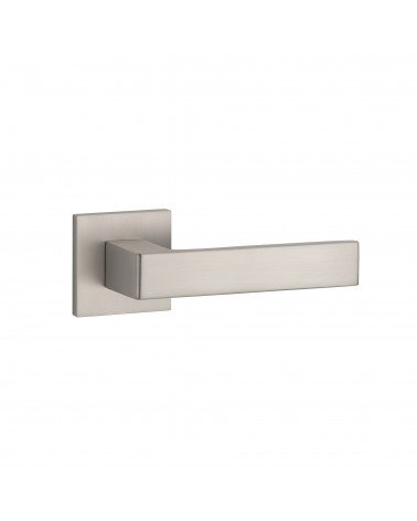 Maniglia per porta in nichel satinato HIRA design