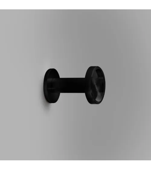 Appendiabiti da parete nero S - maniglia design