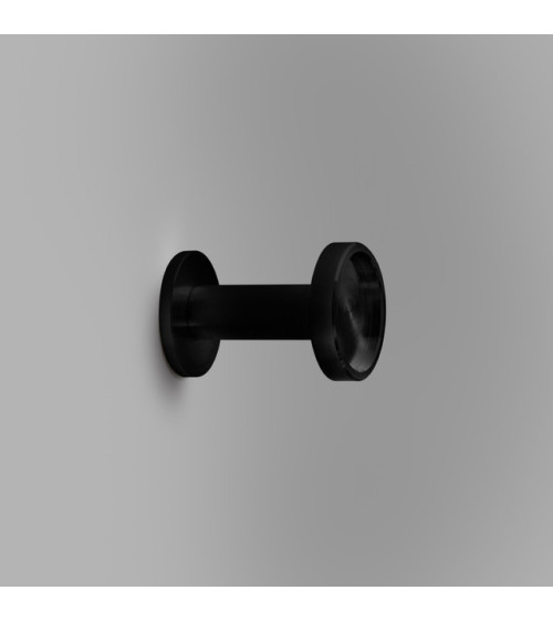 Appendiabiti da parete nero S - maniglia design