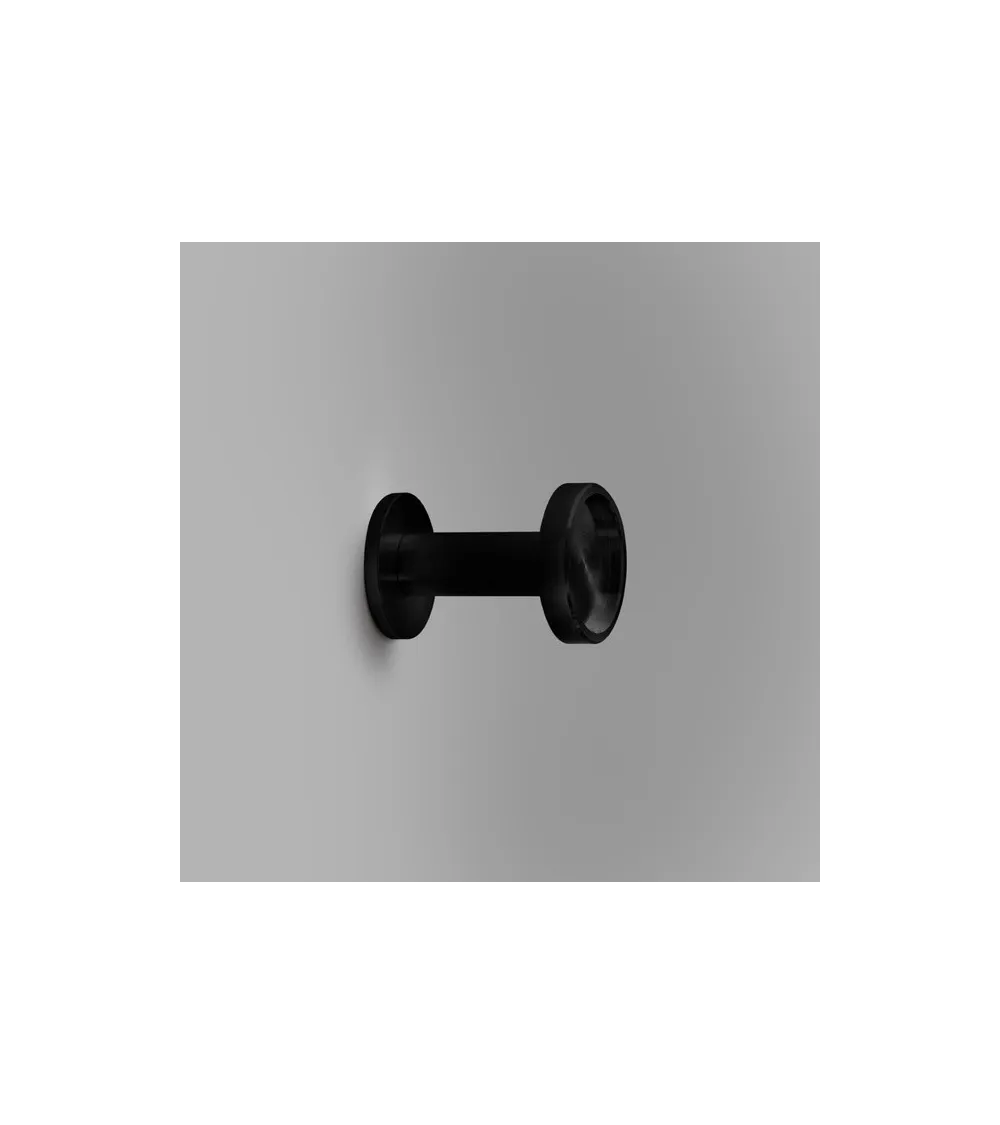 Appendiabiti da parete nero S - maniglia design