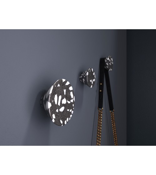 Pomello per mobile in cemento - Urbi & Orbi Demenico Rocks Cono - maniglia design