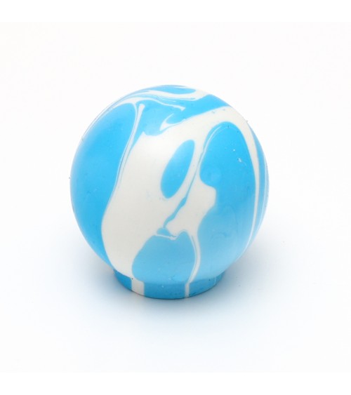 Pomello per mobile in legno di Faggio Blu Azzurro - maniglia design