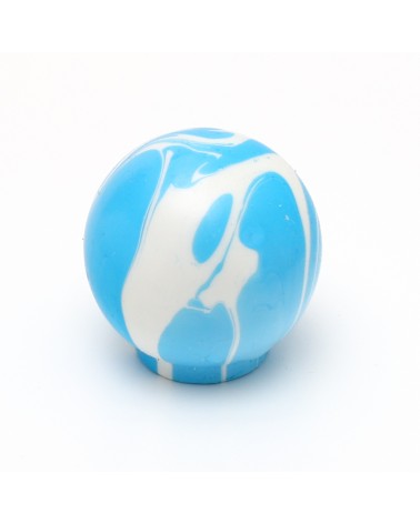 Pomello per mobile in legno di Faggio Blu Azzurro - maniglia design