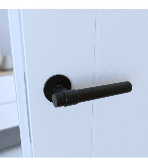 Maniglia per porta nera GHOST maniglia design