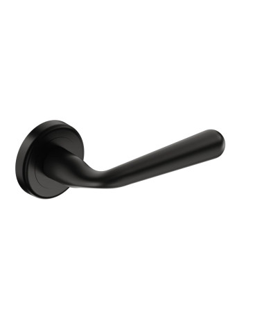 Maniglia per porta nera HANDY design leggermente inclinata