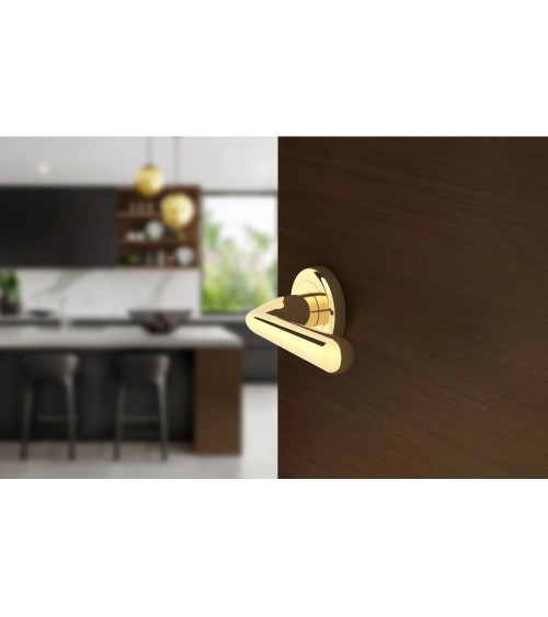 Maniglia per porta oro lucido HANDY maniglia design