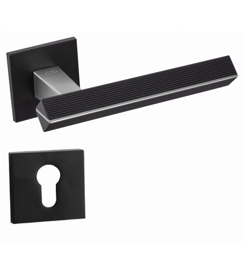 Maniglia per porta in zamak CARRERA maniglia design colore 1