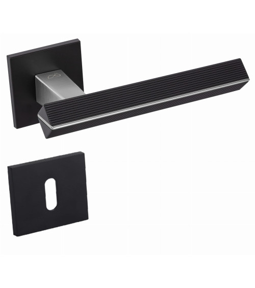 Maniglia per porta in zamak CARRERA maniglia design colore 1